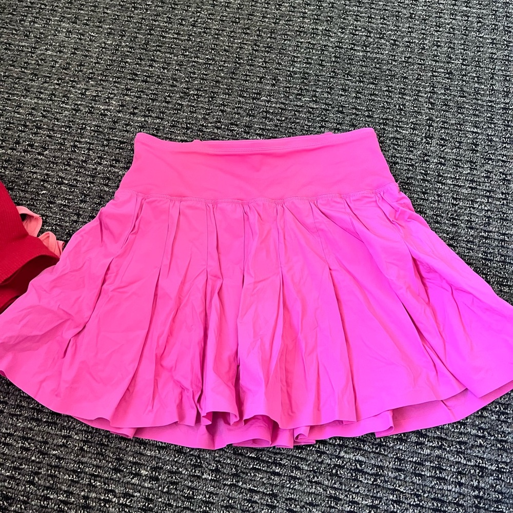 Joy lab pink tennis skirt, ruffles good condition